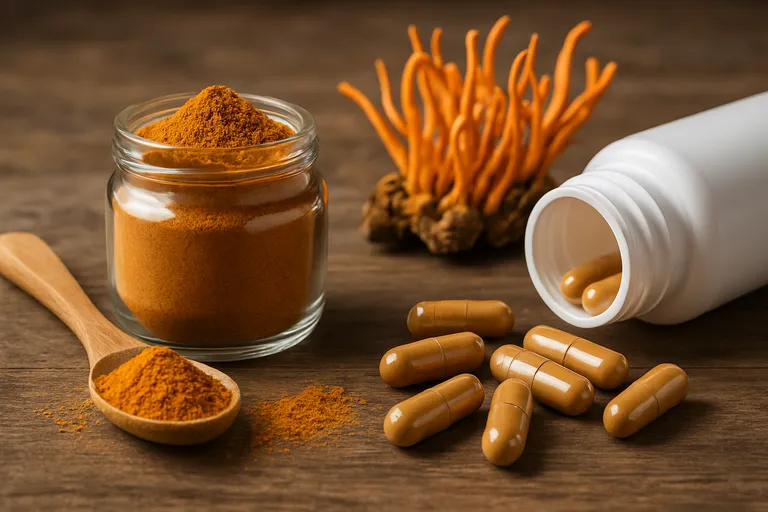 Cordyceps extract versus capsules