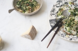 Salade van Lacinato Boerenkool en Pecorino