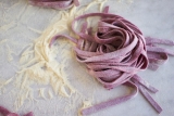 Eenvoudige bietenfettuccine